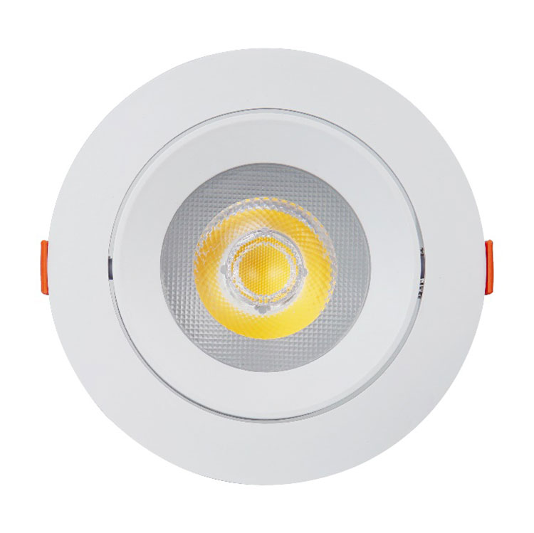 Plastic Indoor Recessed Led Ceiling Spotlight